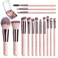 Makeup Brushes with Luminous Mirror